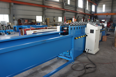 CURTAIN FIRE DAMPER FORMING MACHINE