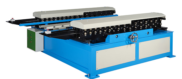 雙邊共板風管法蘭成型機